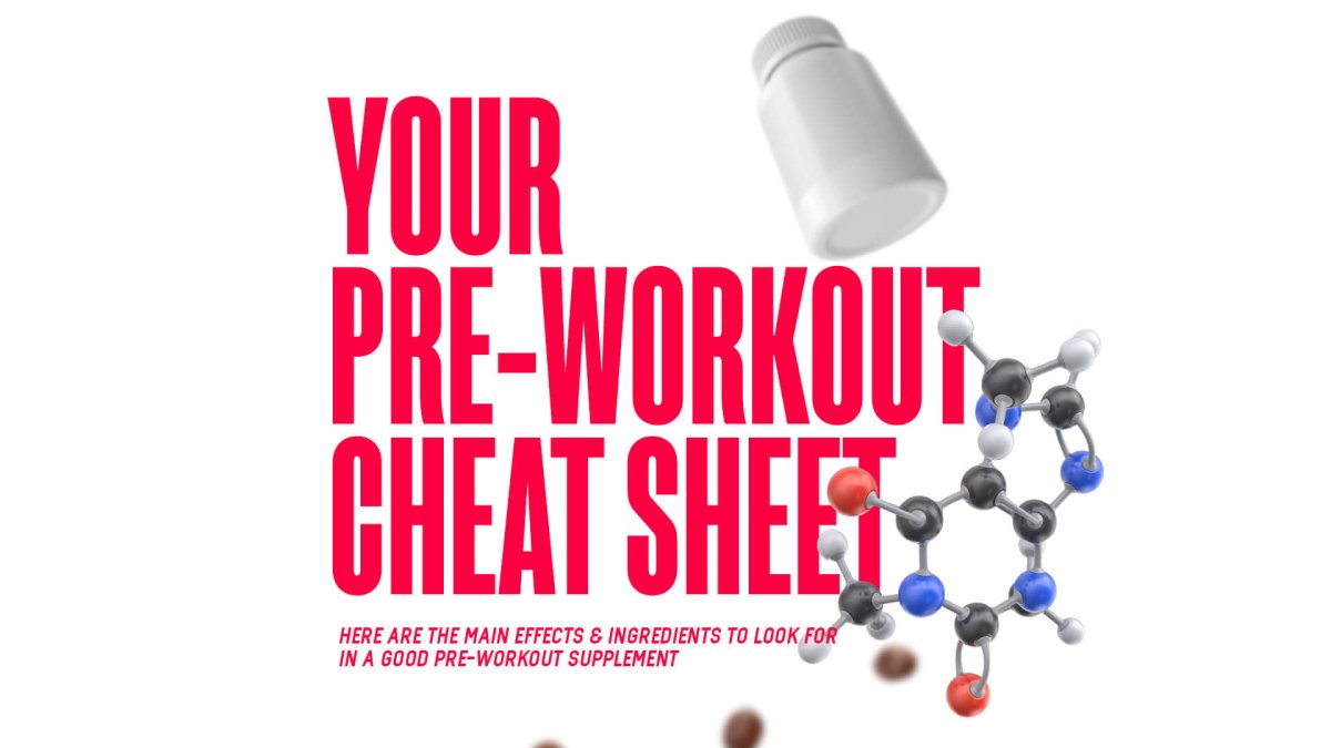 Your Pre-Workout Cheat Sheet: The Ultimate Pre-Workout Guide – MJ Fitness