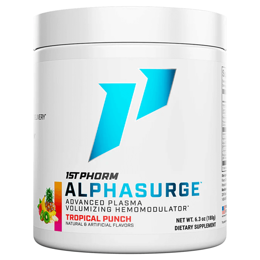 1st Phorm Alphasurge Pre-Workout 20 Serves Tropical Punch