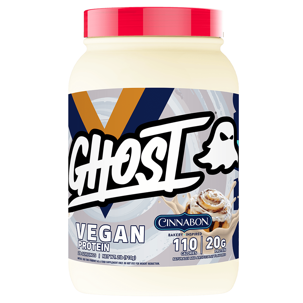 Ghost Vegan Protein Powder 28 Serves Cinnabon