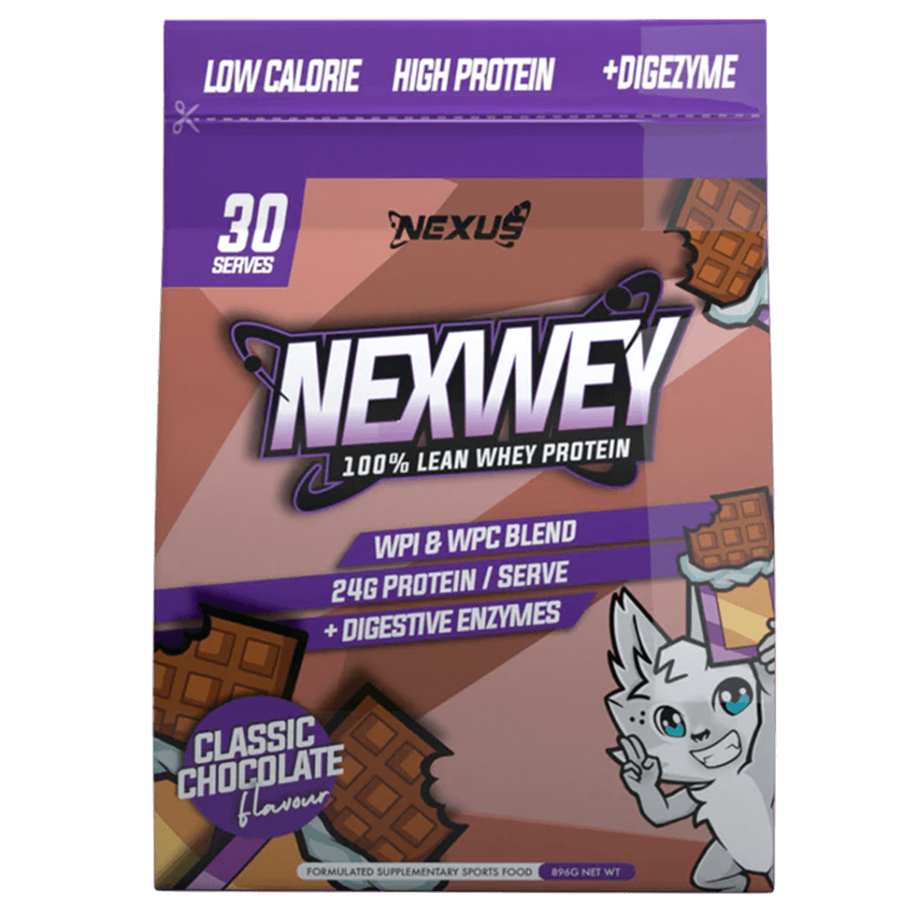 Nexus Sports Nutrition NexWey Protein Powder 30 Serves Classic Chocolate