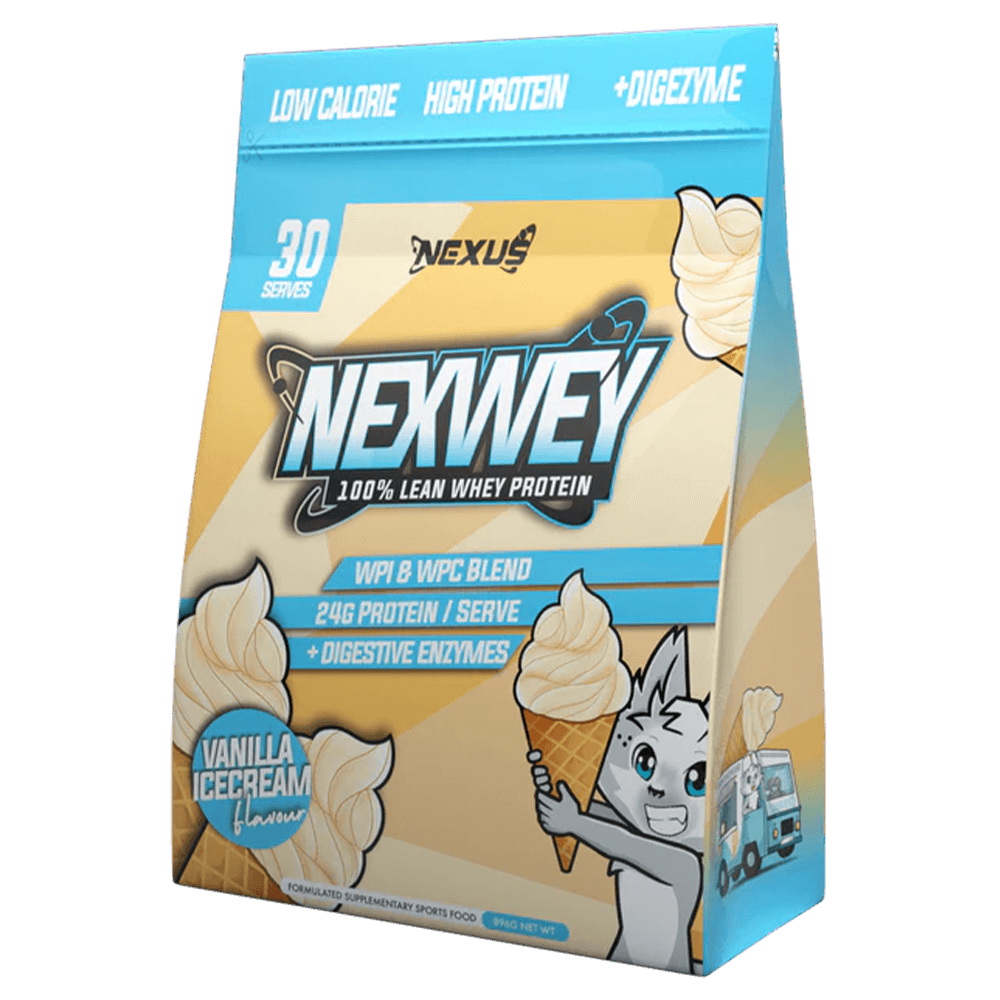 Nexus Sports Nutrition NexWey Protein Powder 30 Serves Vanilla Ice Cream