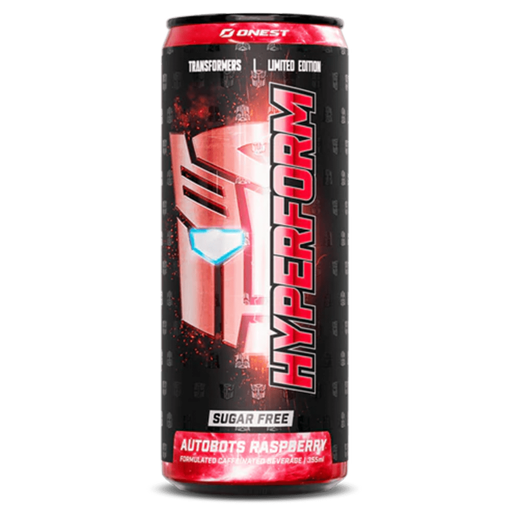 Onest Health Hyperform Energy Drink 355 mL Autobots Raspberry