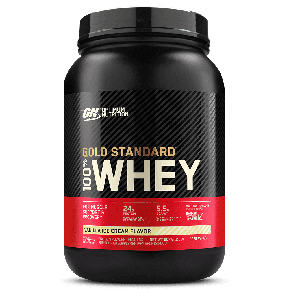 Optimum Nutrition Gold Standard 100% Whey Protein Protein Powder 907 g Vanilla Ice Cream