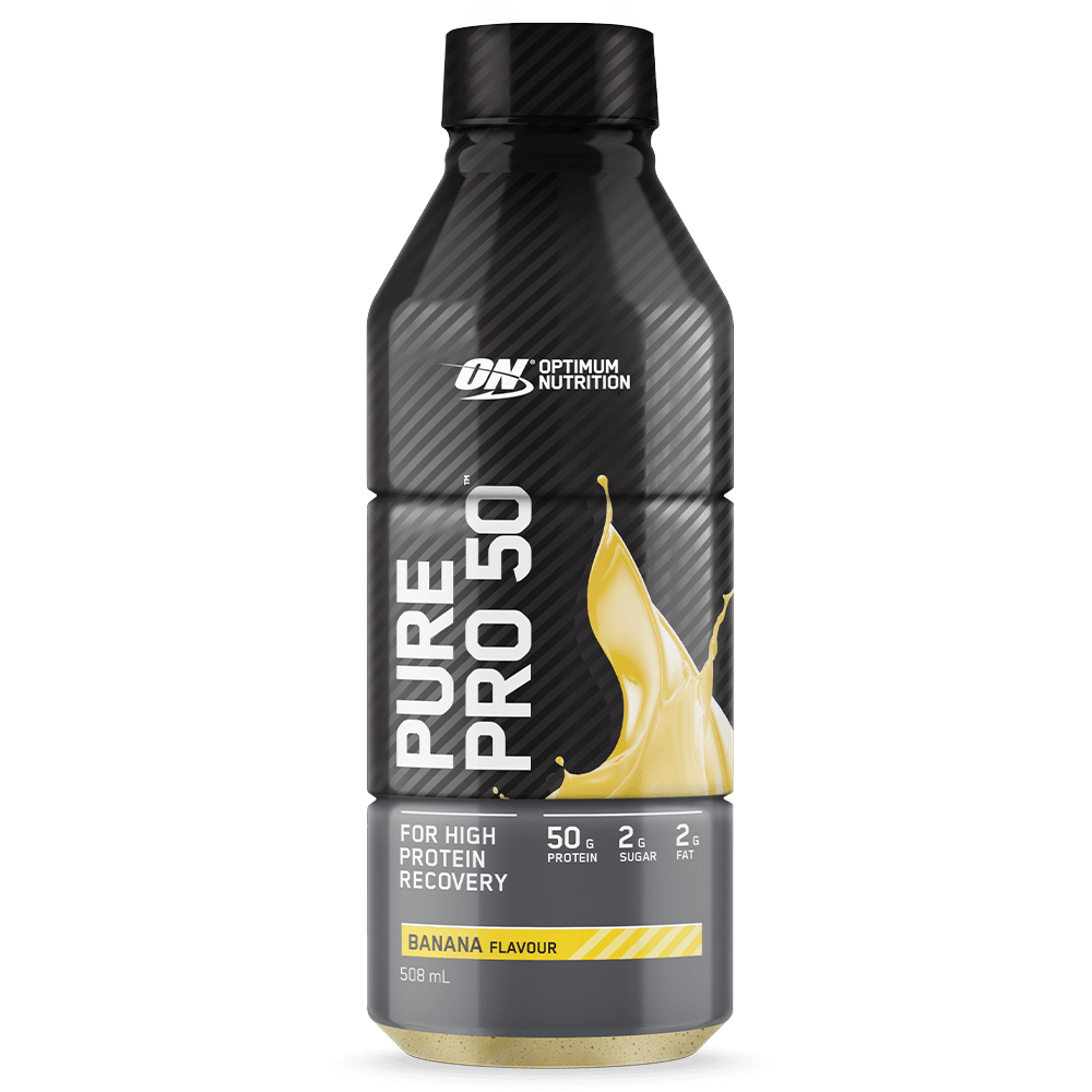 Optimum Nutrition Pure Pro 50 RTDs 508mL Banana