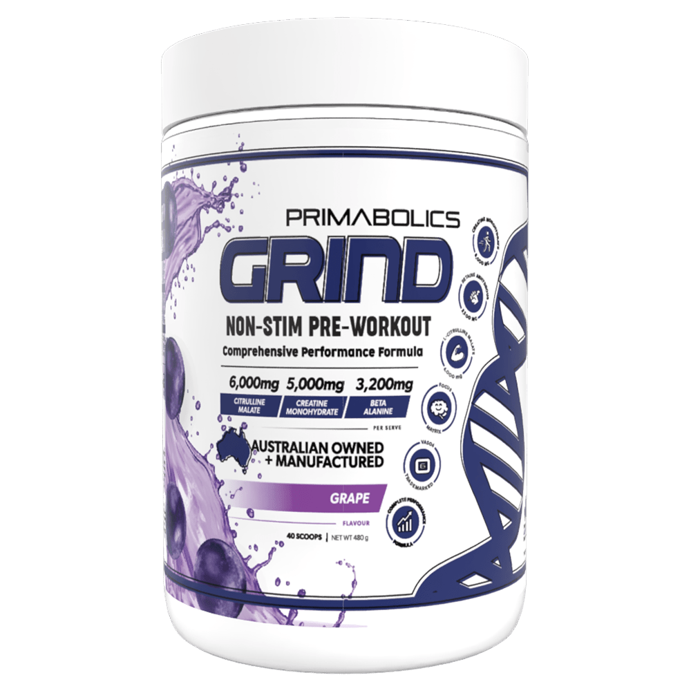 Primabolics Grind V2 Pre - Workout 40 Serves Grape