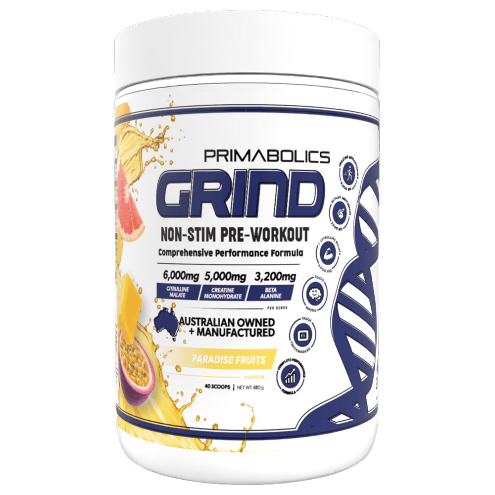 Primabolics Grind V2 Pre - Workout 40 Serves Paradise Fruits