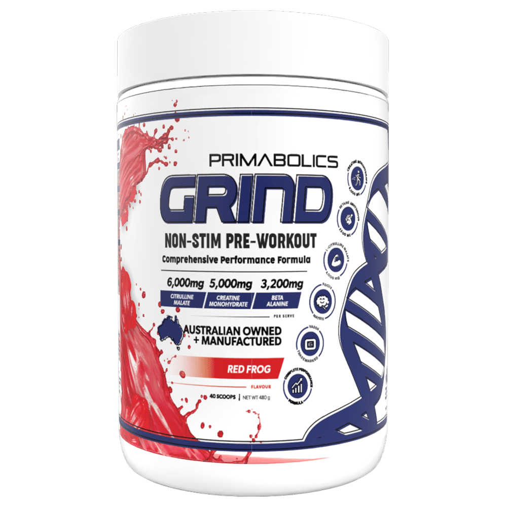 Primabolics Grind V2 Pre - Workout 40 Serves Red Frog
