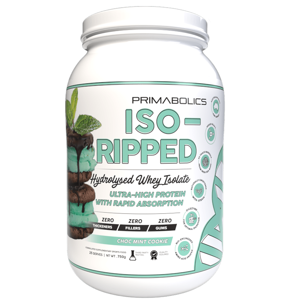 Primabolics Iso - Ripped Protein Powder 25 Serves Choc Mint Cookie