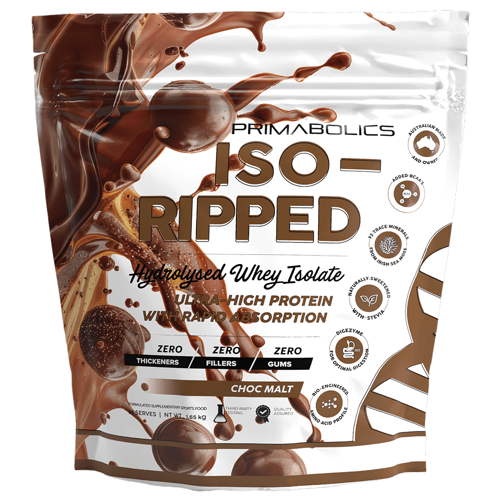 Primabolics Iso - Ripped V2 Protein Powder 55 Serves Chocolate Malt