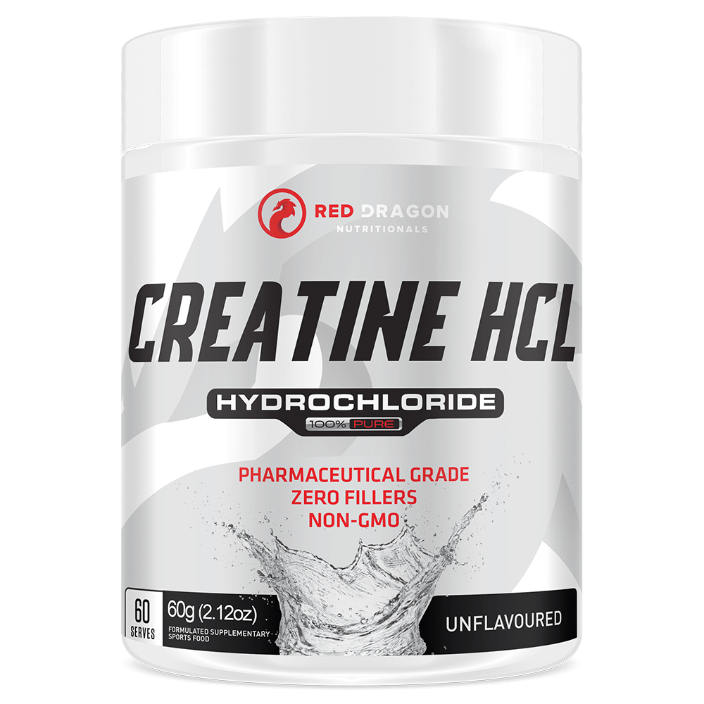 Red Dragon Nutritionals Creatine HCL Creatine 60 Serves Unflavoured
