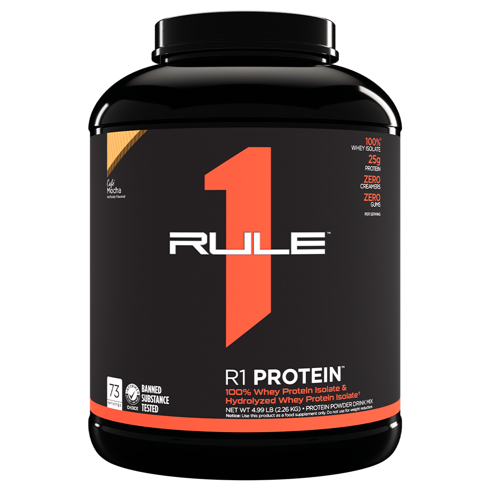 Rule 1 R1 Isolate Protein Protein Powder 2.27kg Cafe Mocha