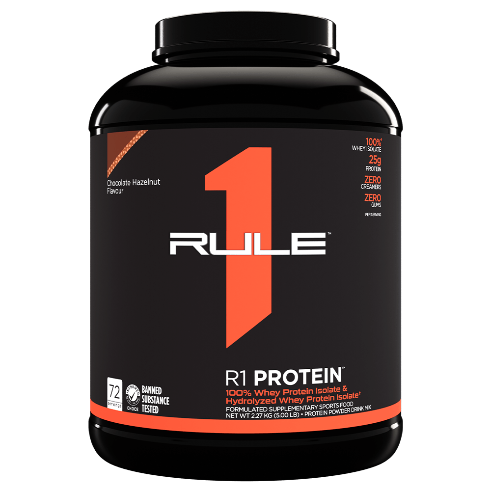 Rule 1 R1 Isolate Protein Protein Powder 2.27kg Chocolate Hazelnut