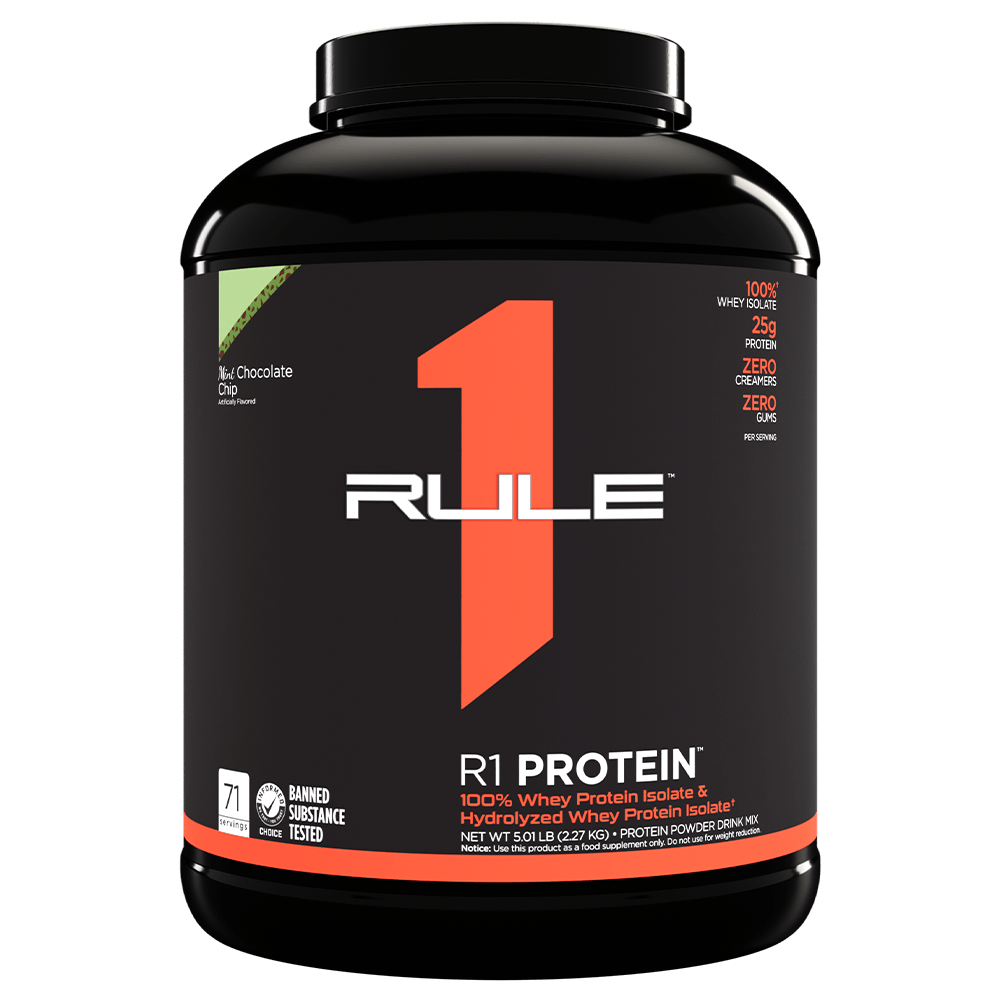 Rule 1 R1 Isolate Protein Protein Powder 2.27kg Mint Choc Chip