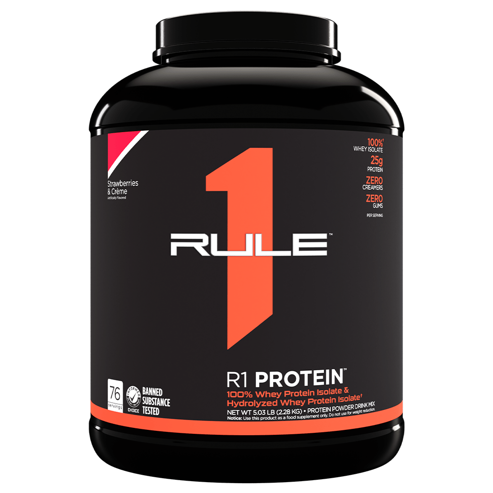 Rule 1 R1 Isolate Protein Protein Powder 2.27kg Strawberries & Creme