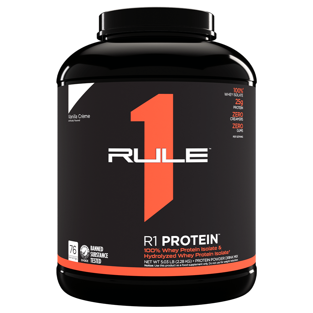 Rule 1 R1 Isolate Protein Protein Powder 2.27kg Vanilla Ice Cream
