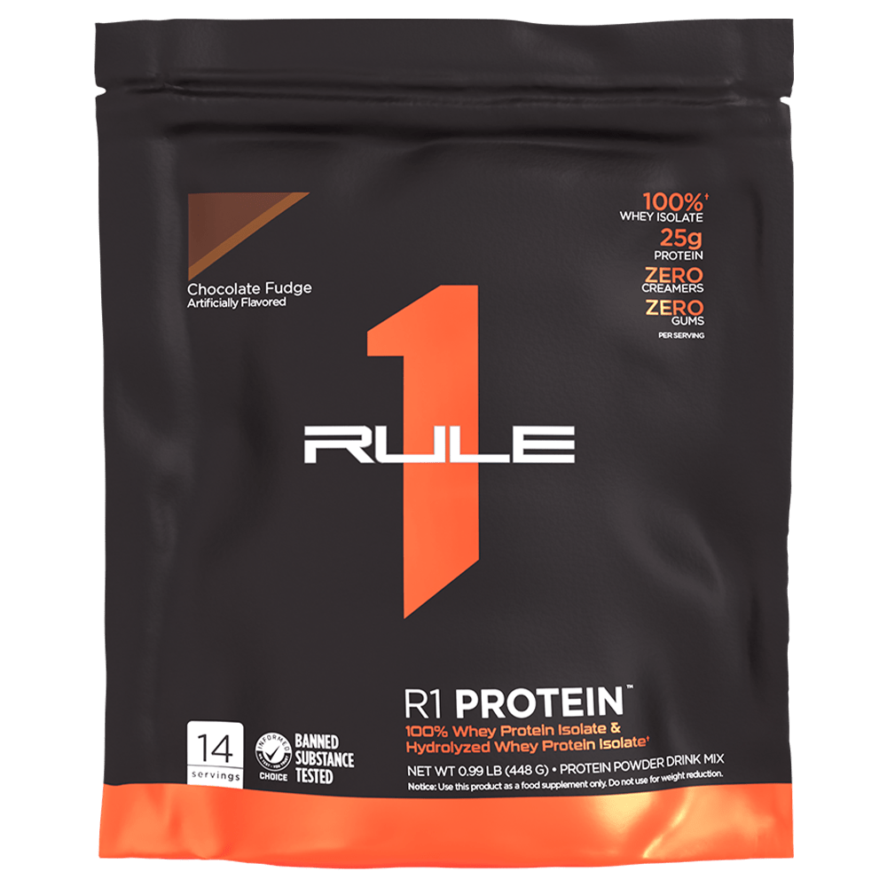 Rule 1 R1 Isolate Protein Protein Powder 450 g Chocolate Fudge