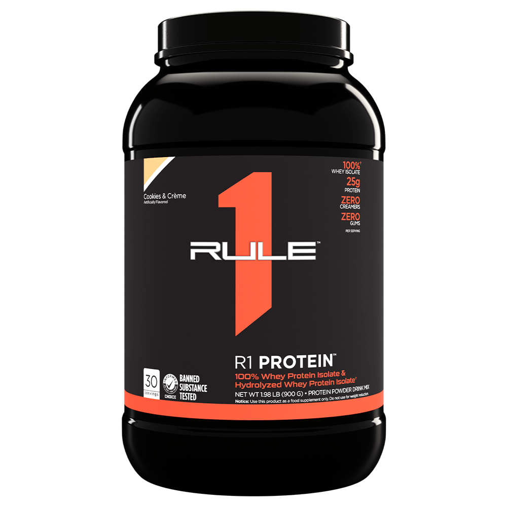 Rule 1 R1 Isolate Protein Protein Powder 900g Cookies & Creme