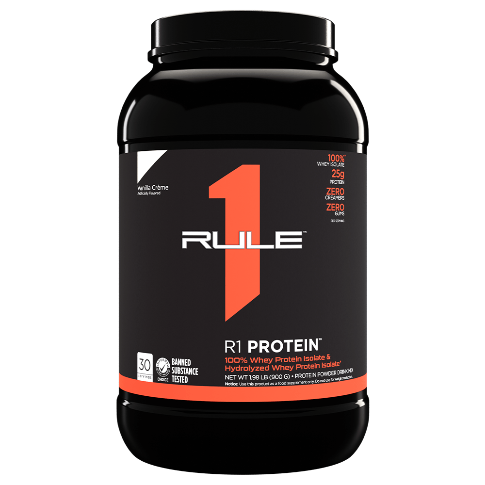 Rule 1 R1 Isolate Protein Protein Powder 900g Vanilla Ice Cream