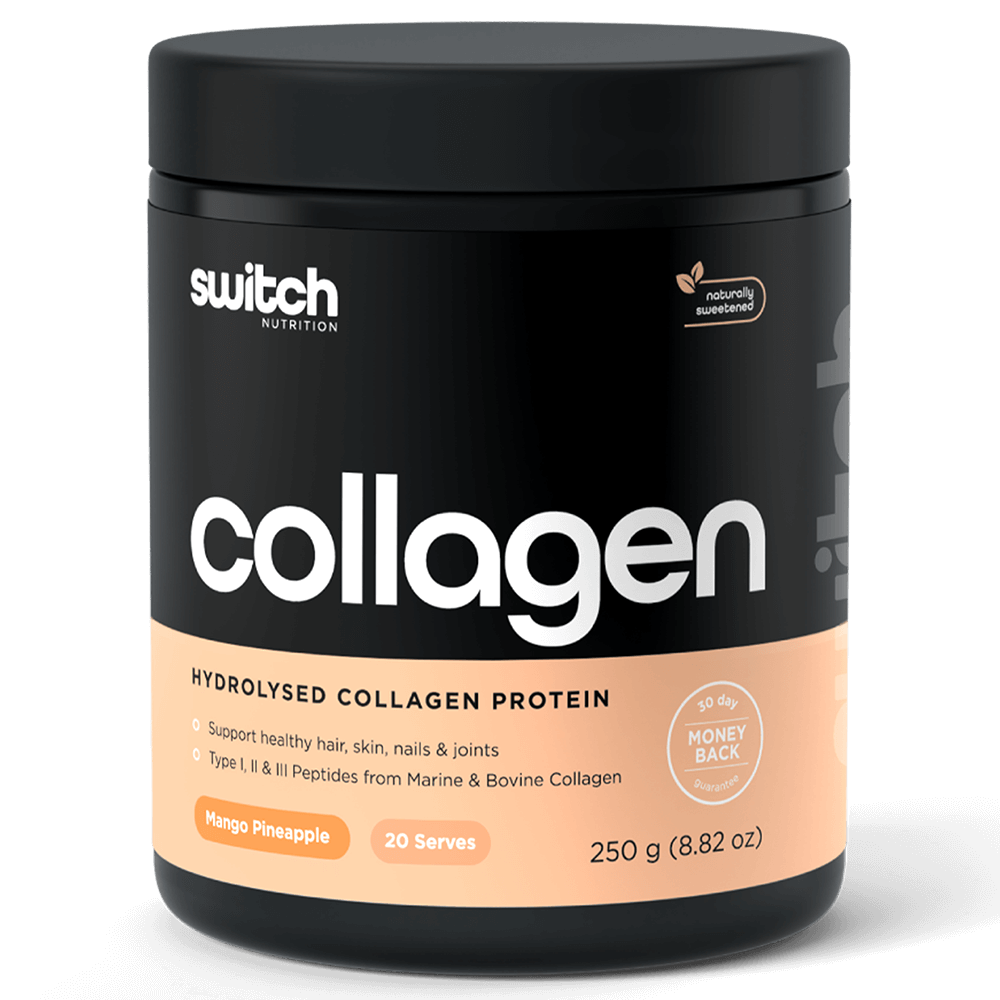 Switch Nutrition Collagen Switch Protein Powder 20 Serves Mango Pineapple