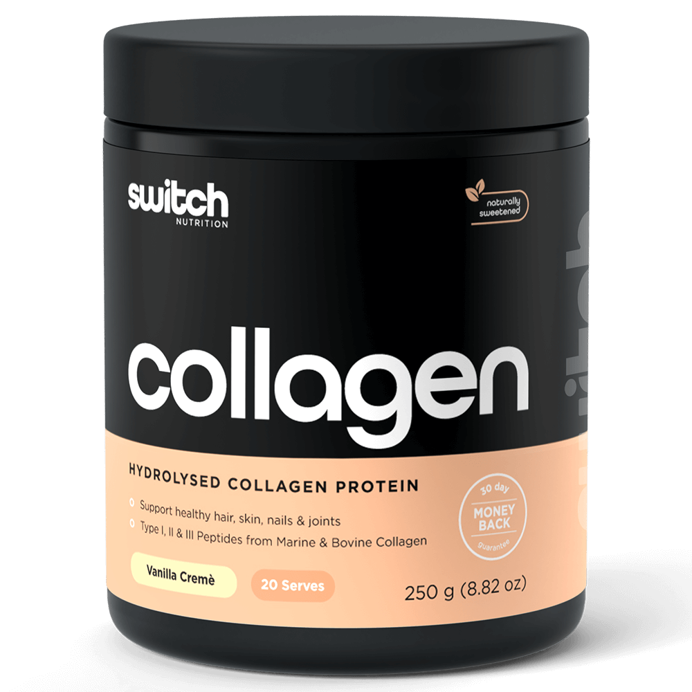 Switch Nutrition Collagen Switch Protein Powder 20 Serves Vanilla Creme