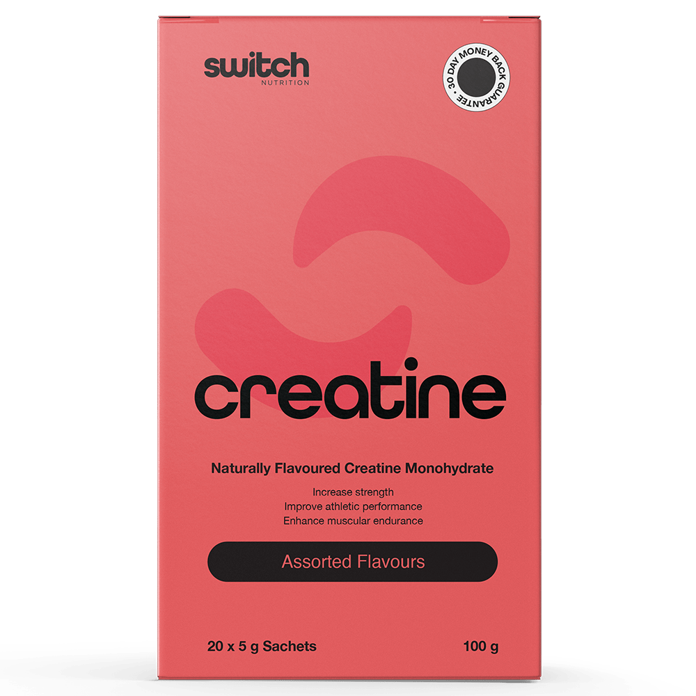 Switch Nutrition Flavoured Creatine Creatine 20 Serves (Sticks) Assorted