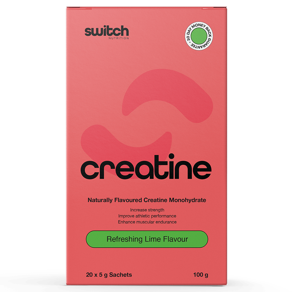 Switch Nutrition Flavoured Creatine Creatine 20 Serves (Sticks) Refreshing Lime