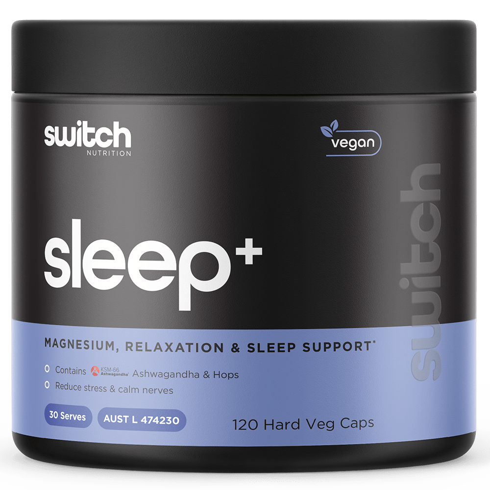 Switch Nutrition Sleep+ Sleep Support 30 Serves (Capsules) Unflavoured