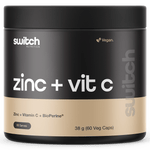 Switch Nutrition Zinc + Vitamin C Vitamins 60 Serves