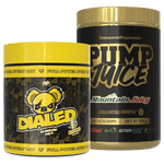 Dialed & Juicy Pre - workout Stack Pre - Workout Pineapple Freshness Strawberry Kiwi
