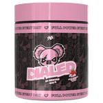The X Athletics Dialed Pre - Workout Pre - Workout 50 Serves Strawberry Clouds