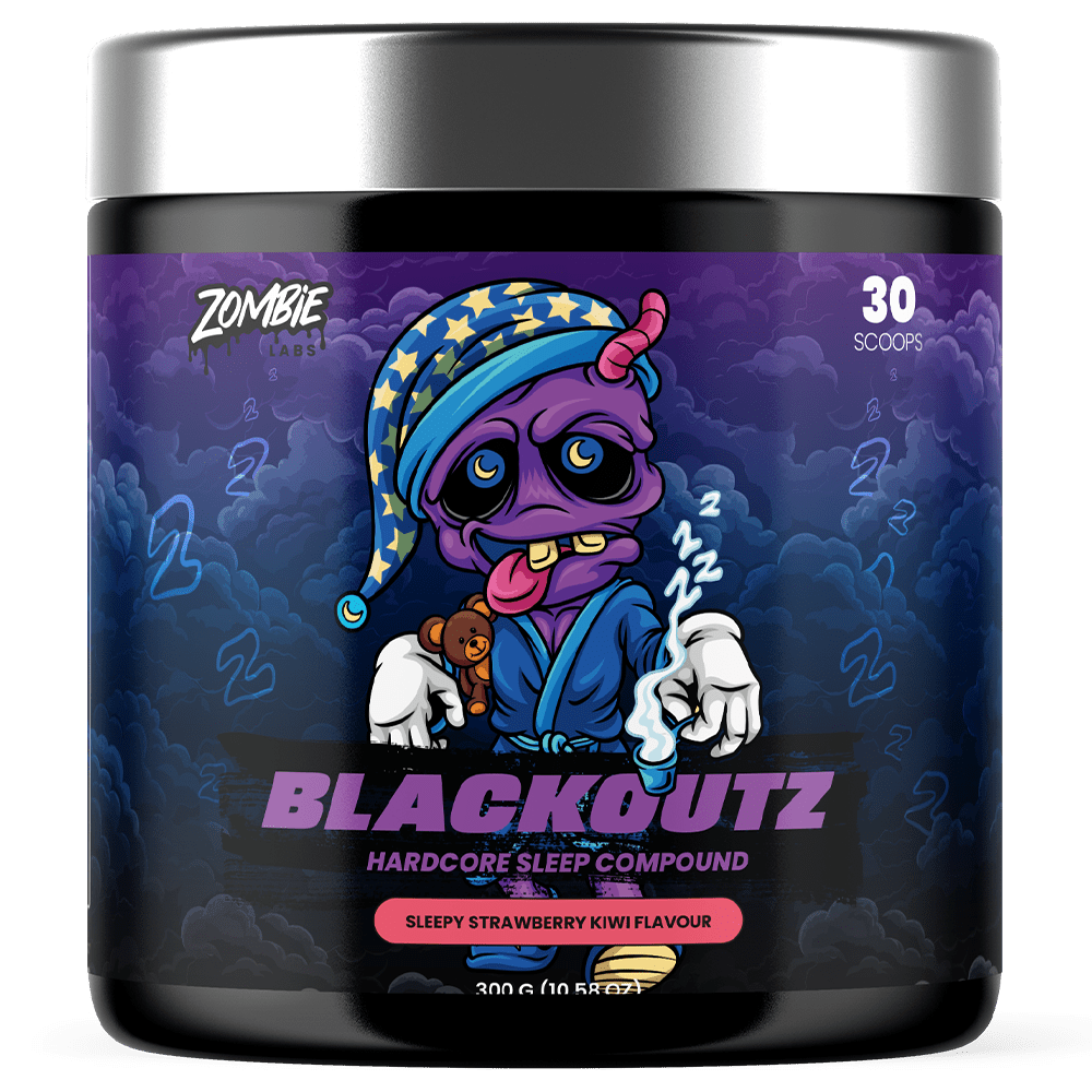 Zombie Labs Blackoutz Sleep Support 30 Serves Sleepy Strawberry Kiwi