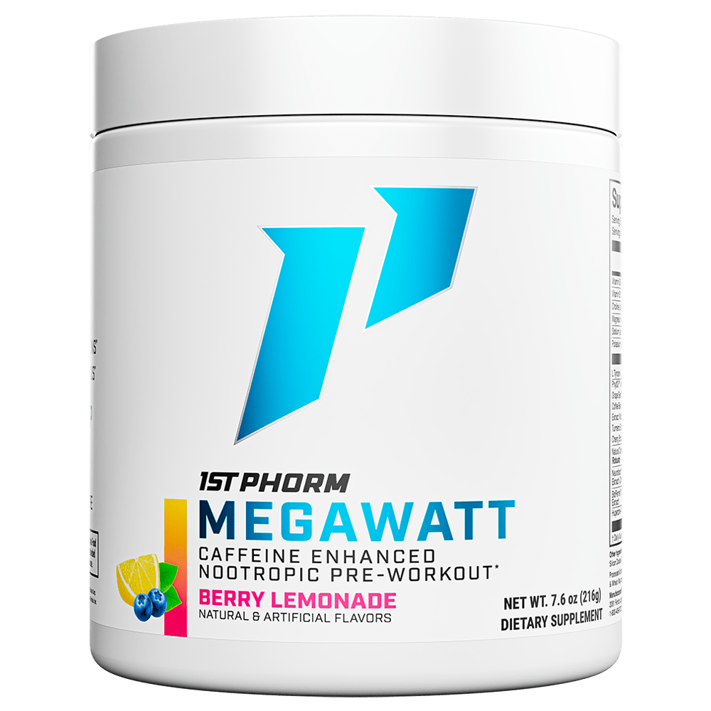 1st Phorm MegaWatt Pre-Workout 40 Serves Berry Lemonade