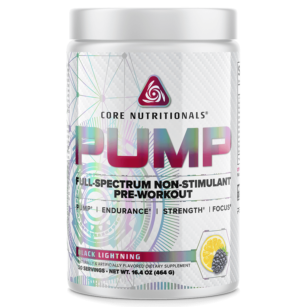 Core Nutritionals Pump Pump 40 Serves Black Lightning