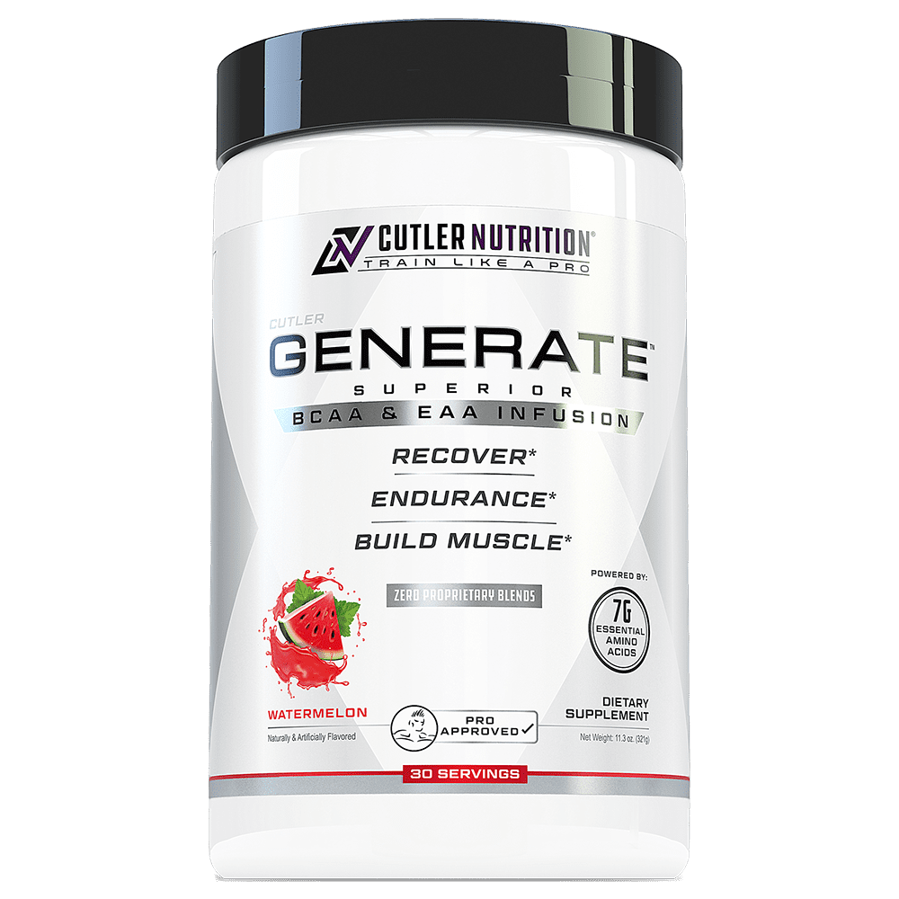 Cutler Nutrition Generate Aminos 30 Serves Watermelon