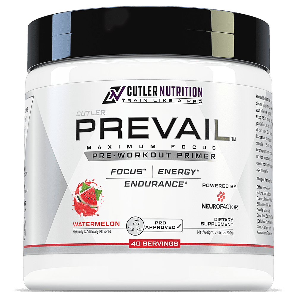 Cutler Nutrition Prevail Pre-Workout 40 Serves Watermelon