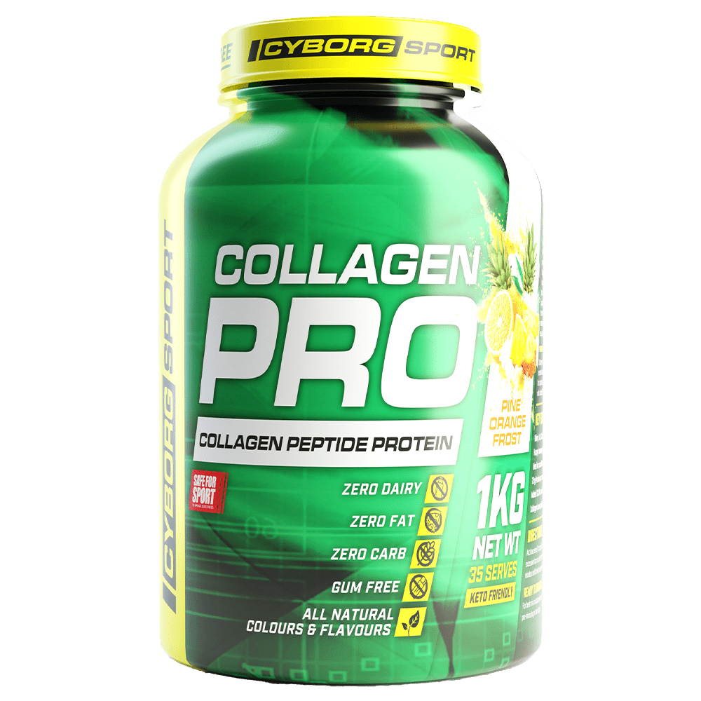 Cyborg Sport Collagen Pro Protein Powder 1 Kg Pine-Orange Frost