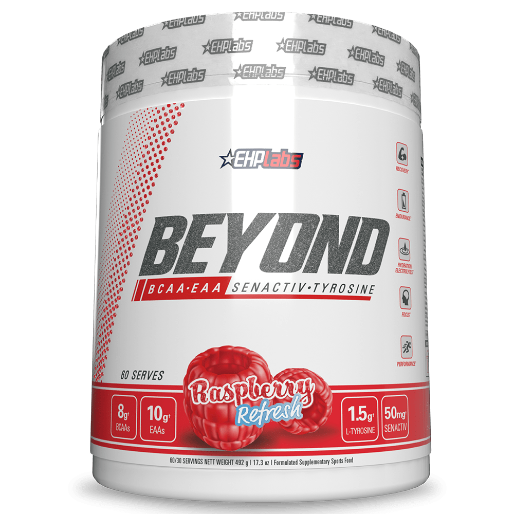 EHPlabs Beyond BCAA+EAA Aminos 60 Serves Raspberry Refresh