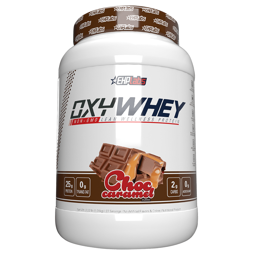 EHPlabs OxyWhey Protein Powder 27 Serves Choc Caramel