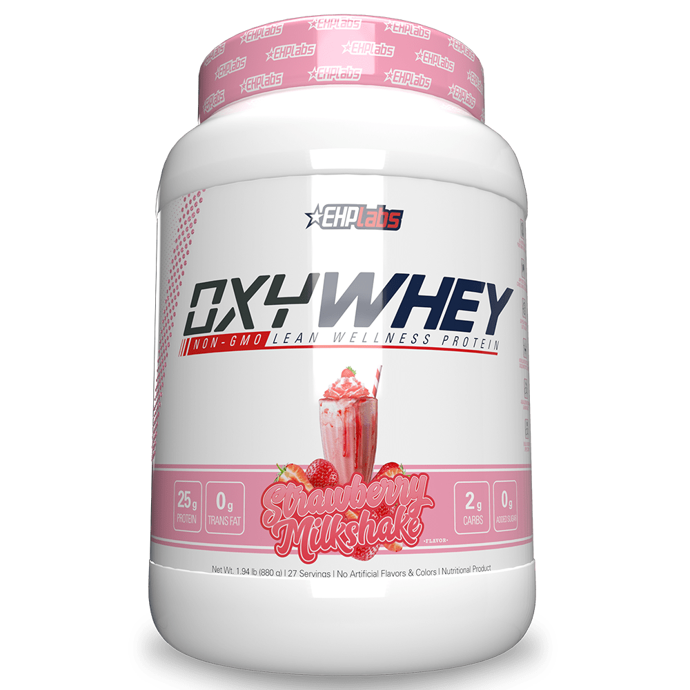 EHPlabs OxyWhey Protein Powder 27 Serves Strawberry Milkshake