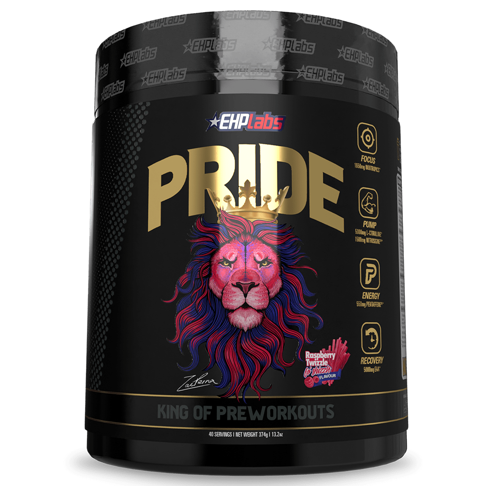 EHPlabs Pride Pre-Workout 40 Serves Raspberry Twizzle