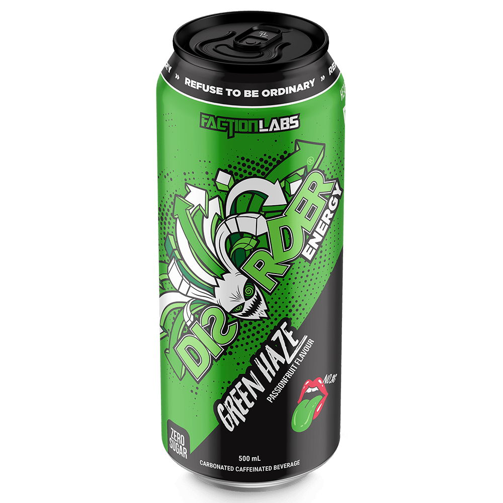 Faction Labs Disorder Energy Energy Drink 500mL Green Haze