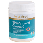 Herbs of Gold Triple Strength Omega-3 Fish Oil 150 Capsules