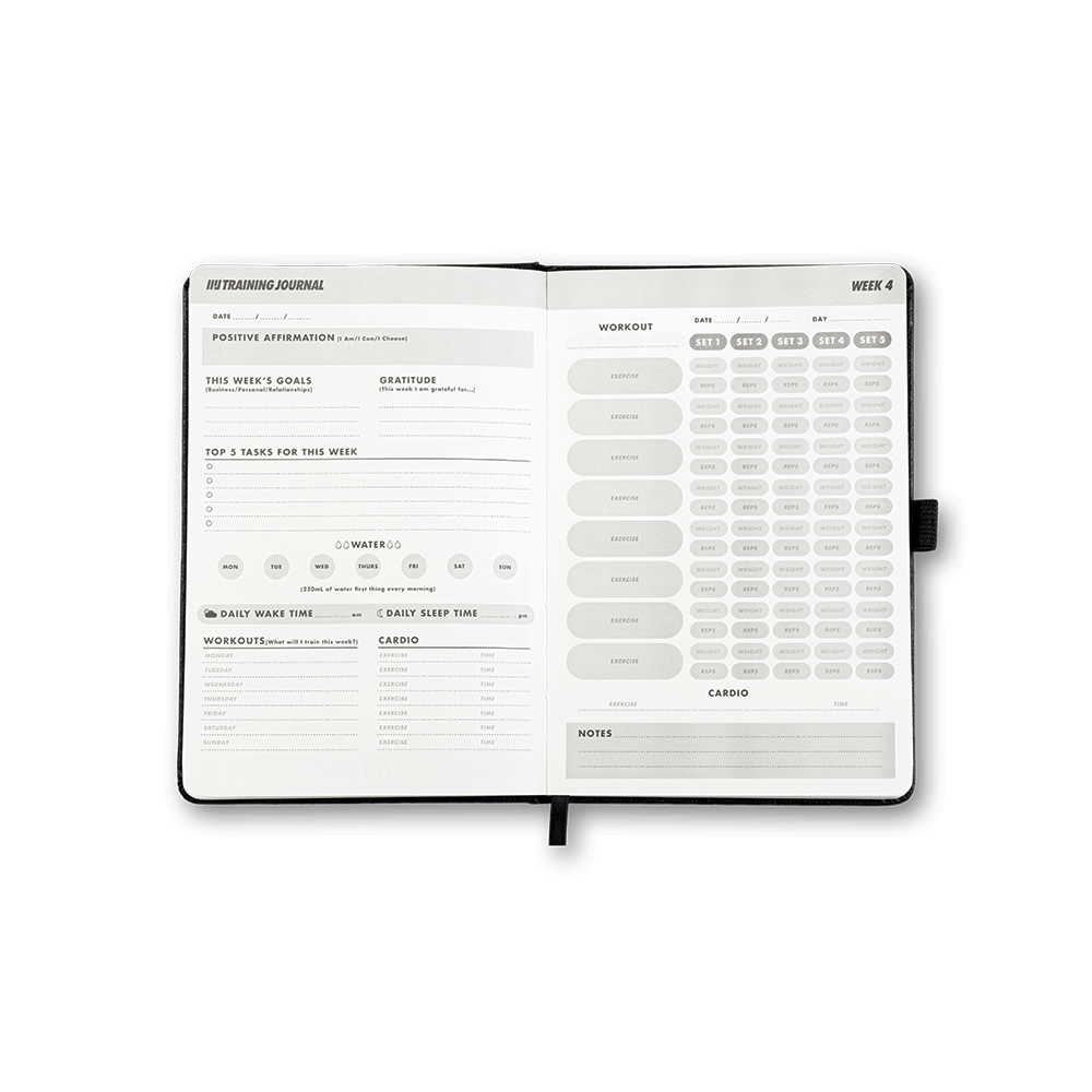 MJ Training Journal Merchandise 1 Book