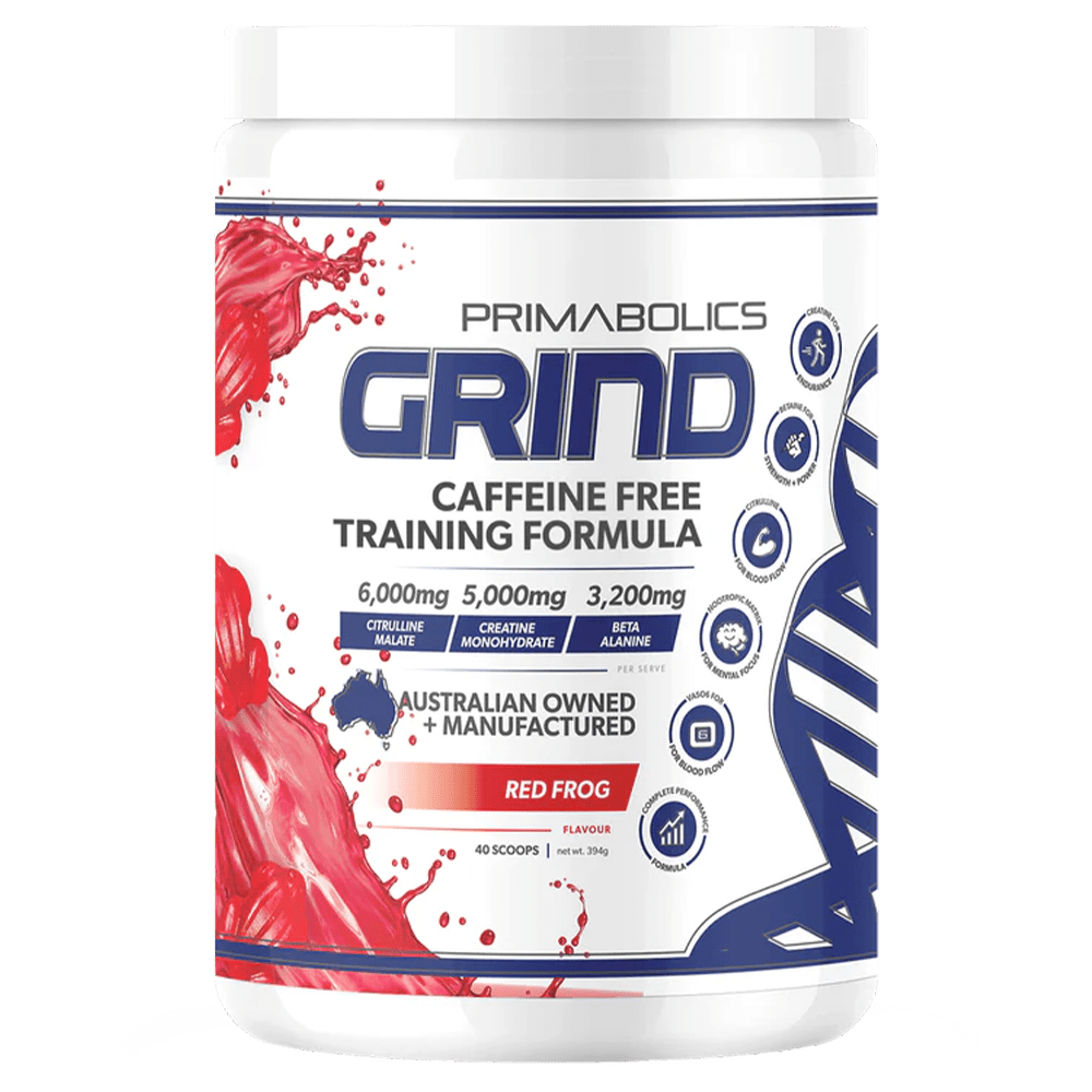 Primabolics Grind Pre-Workout 40 Serves Red Frog