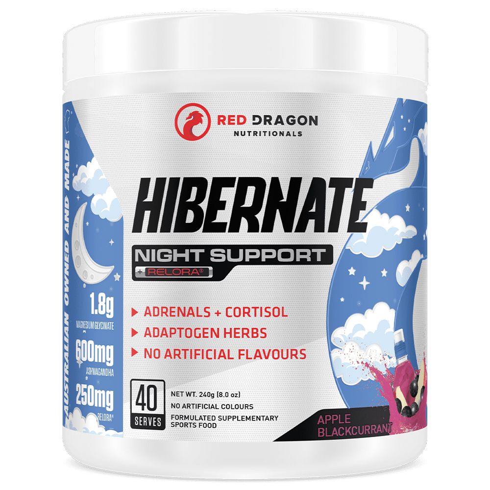Red Dragon Nutritionals Hibernate Sleep Support 40 Serves Apple Blackcurrant