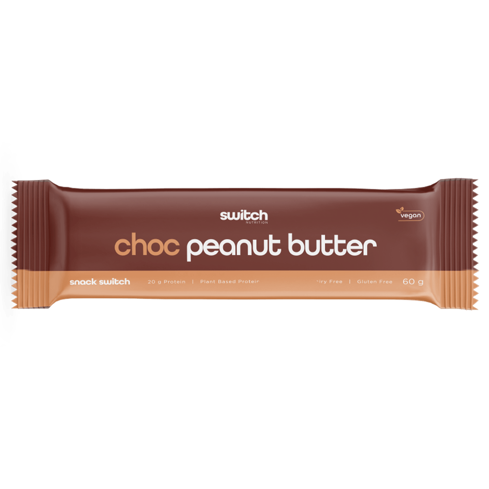 Switch Nutrition Snack Switch Food Single Bar Choc Peanut Butter