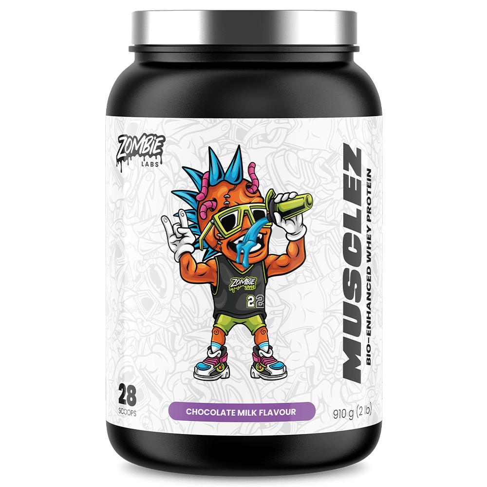 Zombie Labs Musclez Protein Powder 28 Serves Chocolate Milk