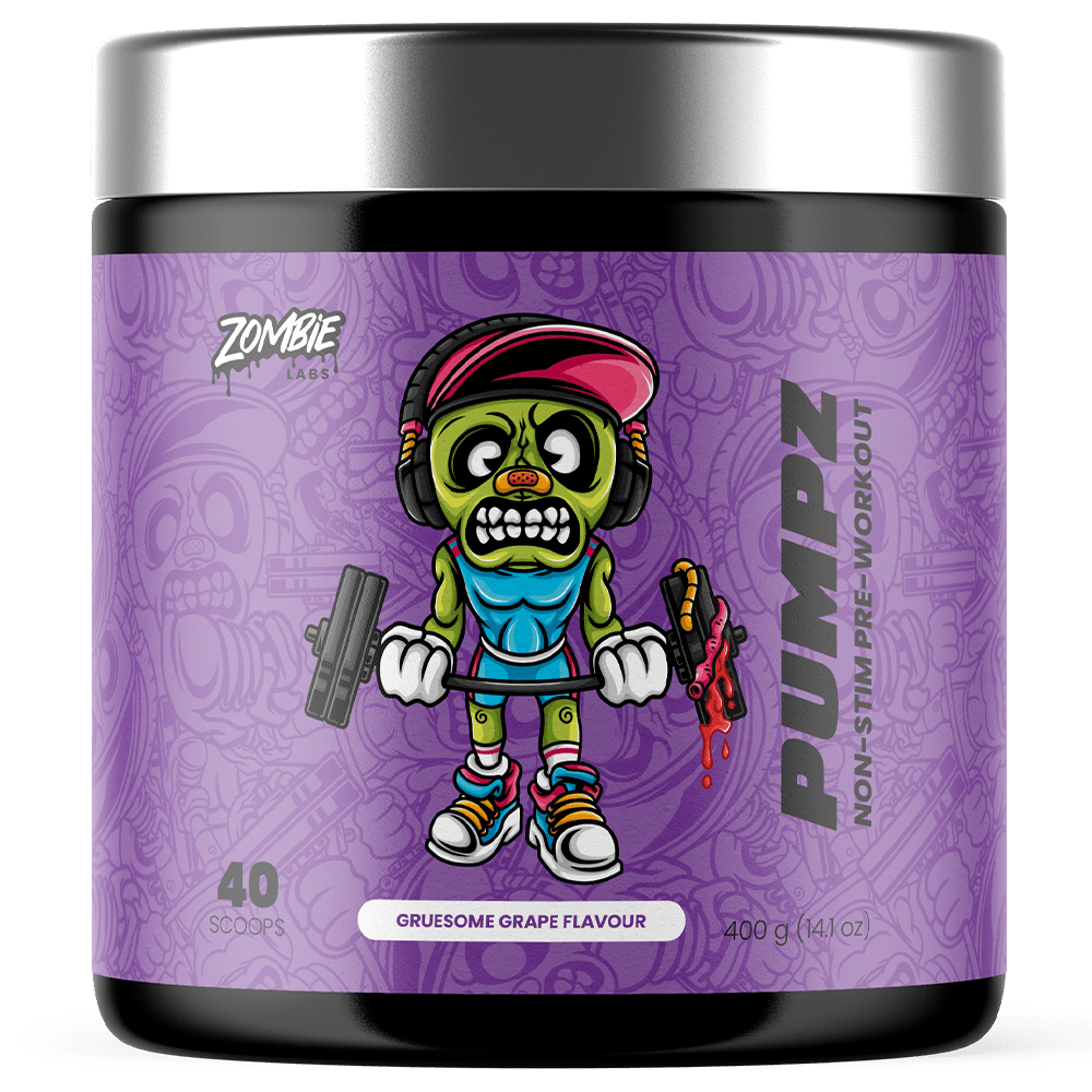 Zombie Labs Pumpz Pre-Workout 40 Serves Gruesome Grape