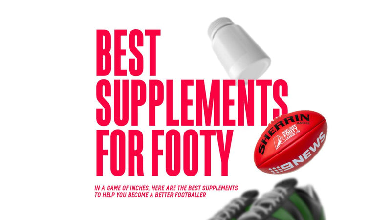 Best Supplements For AFL Football - MJ Fitness