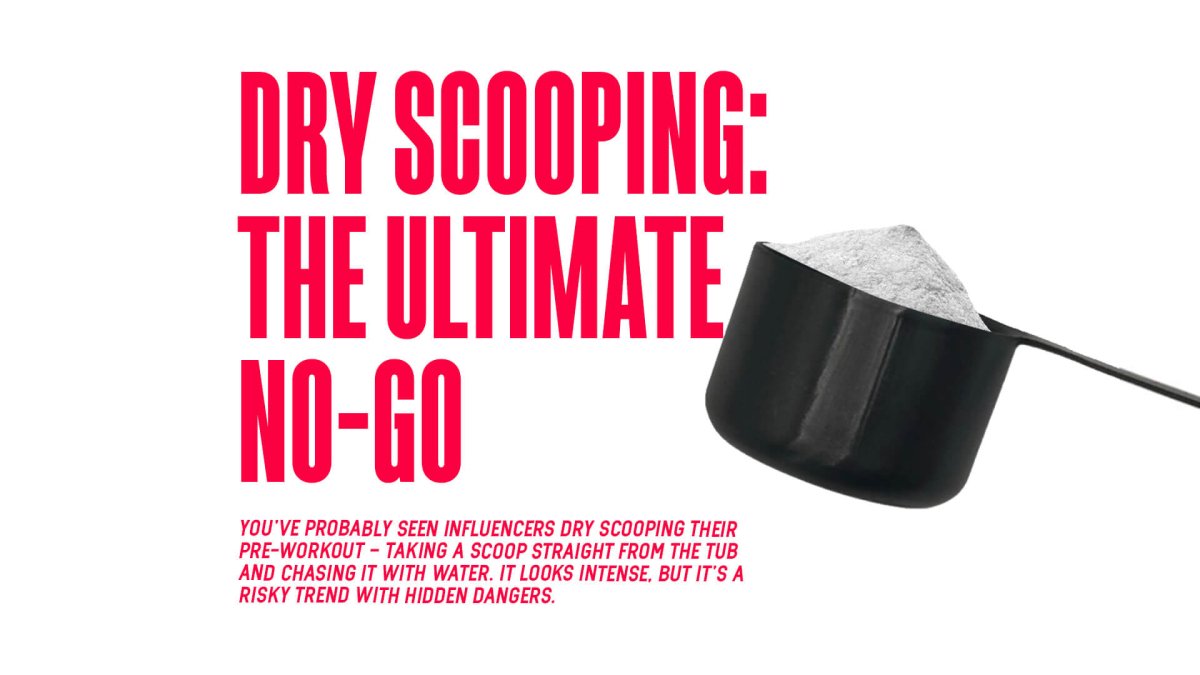 Dry Scooping: The Ultimate No-Go - MJ Fitness